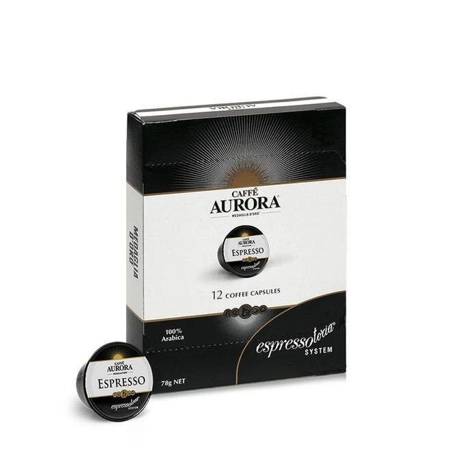 SP- CAPS ESPRESSOTORIA 12'S CAPSULES AUR ESPRESSO B&W VITTORIA F&BPG