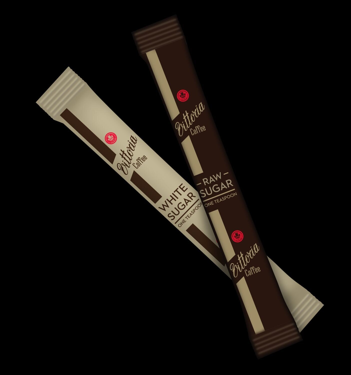 SP- SUGAR VITTORIA 2000 VITT RAW SUGAR STICKS DARK BROWN VITTORIA F&BPG