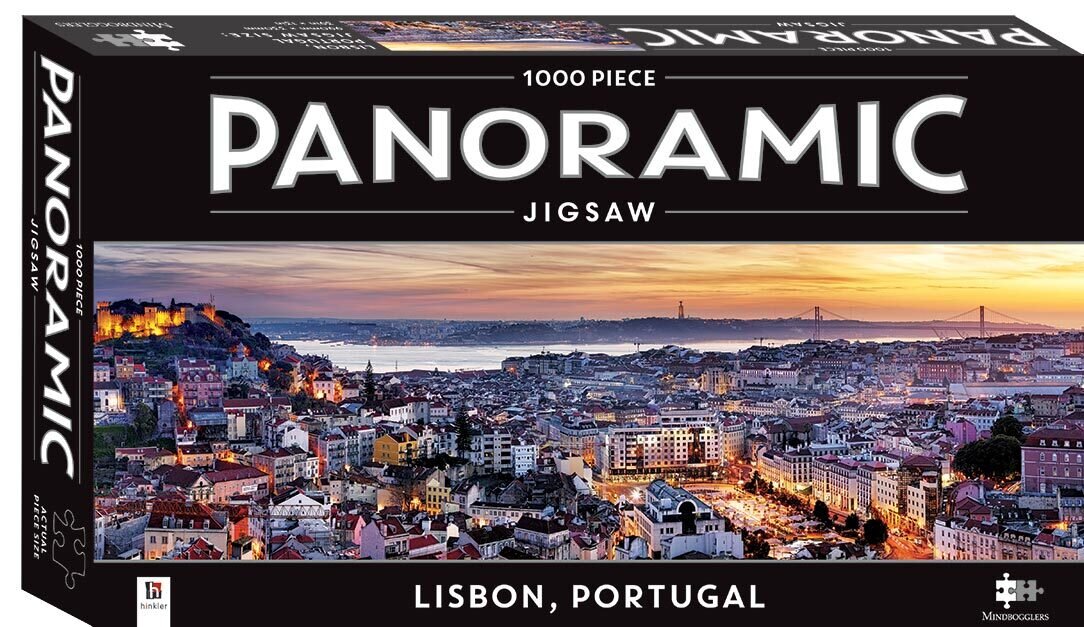 JIGSAW HINKLER 1000PCE PANORAMIC LISBON