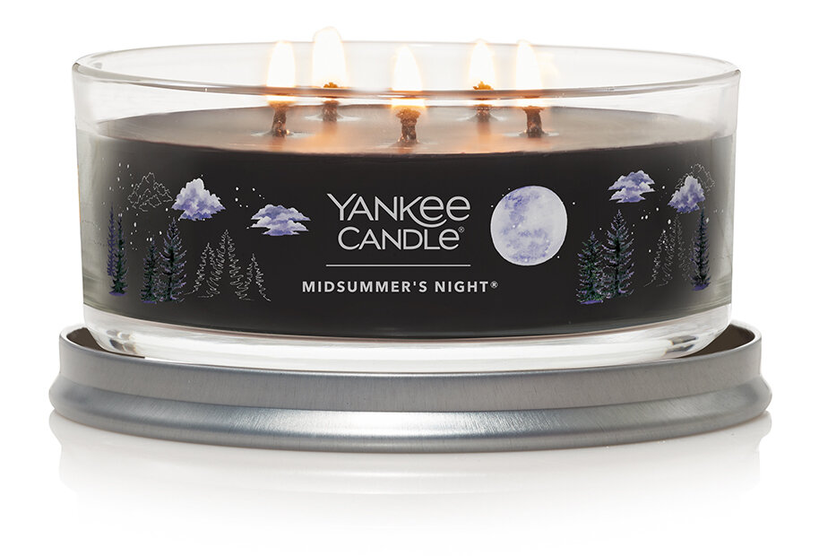 CANDLE YANKEE SIGNATURE 5 WICK TUMBLER MIDSUMMER NIGHT