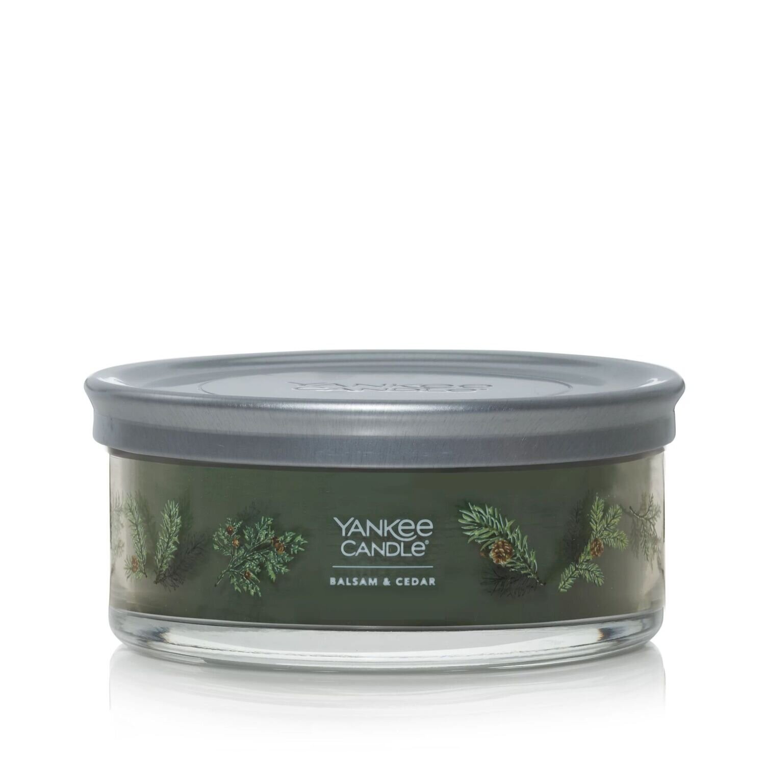 CANDLE YANKEE SIGNATURE 5 WICK TUMBLER BALSAM & CEDAR