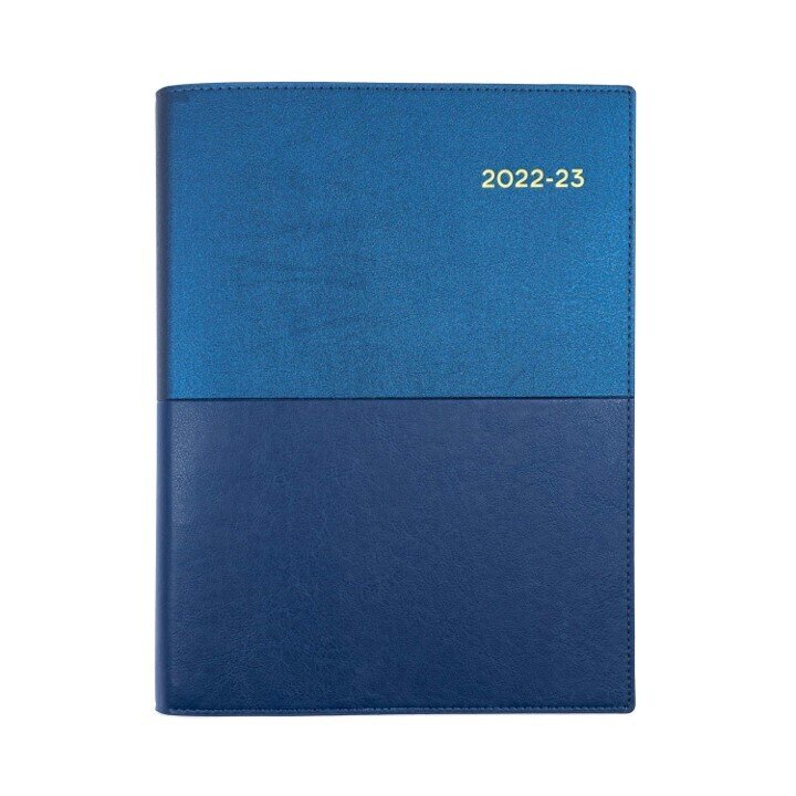 DIARY VANESSA FINANCIAL YEAR 22/23 COLLINS A5 WTV BLUE