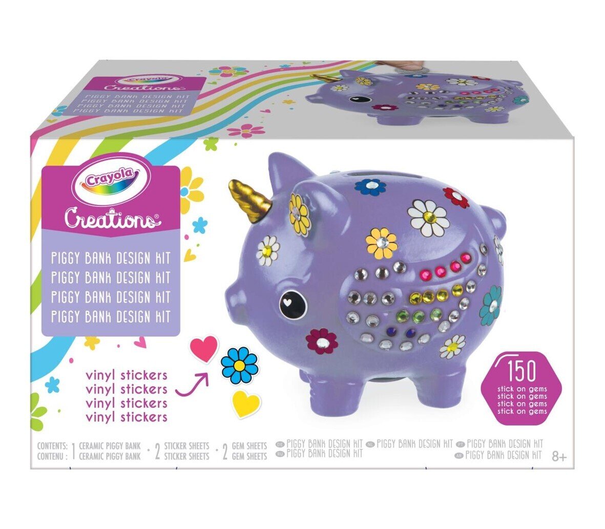 TOY CREATIONS PIGGY BANK DESIGNER KIT