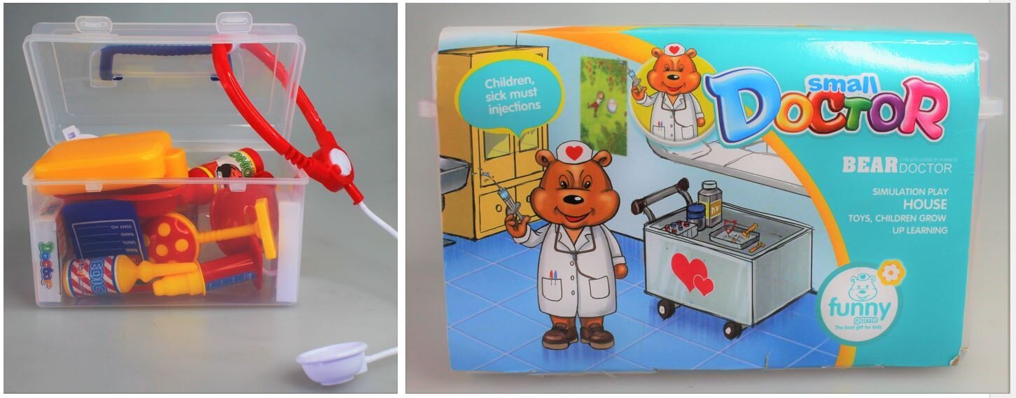 TOY DOCTOR CARRY CASE 15 PIECE