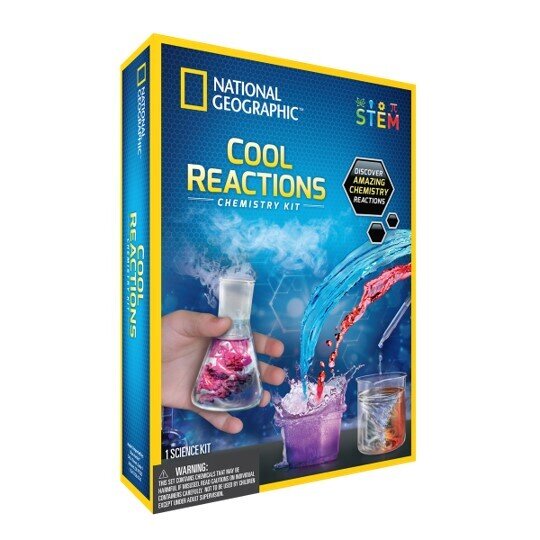 TOY NATIONAL GEO CHEMISTRY KIT COOL REACTIONS