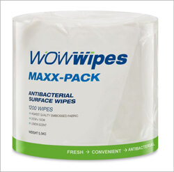 MAXI WIPES CULTURAL CHOICE 1200 WIPES PER ROLL