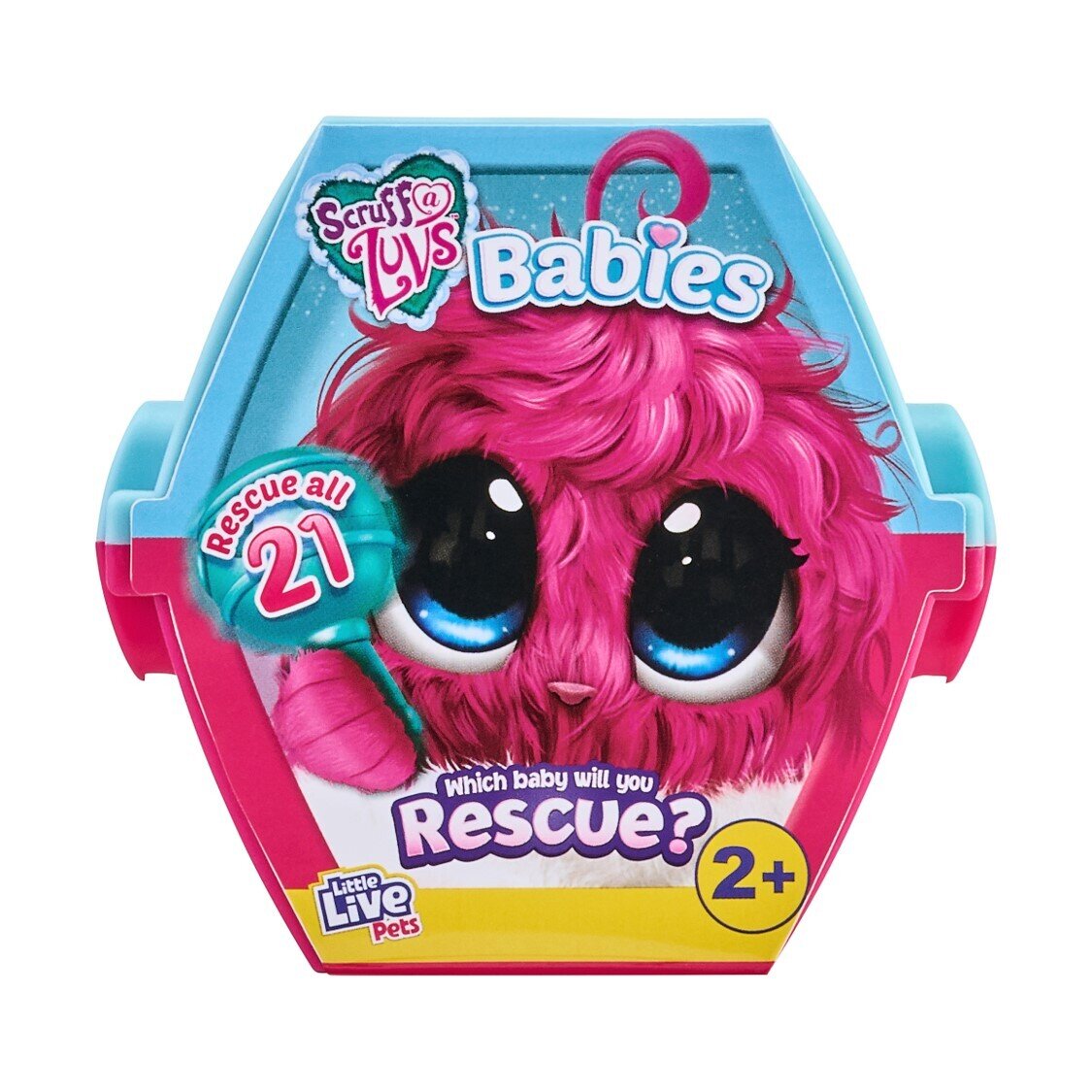 TOY LITTLE LIVE PETS SCRUFF-A-LUVS BABIES S5 SINGLE PACK ASST
