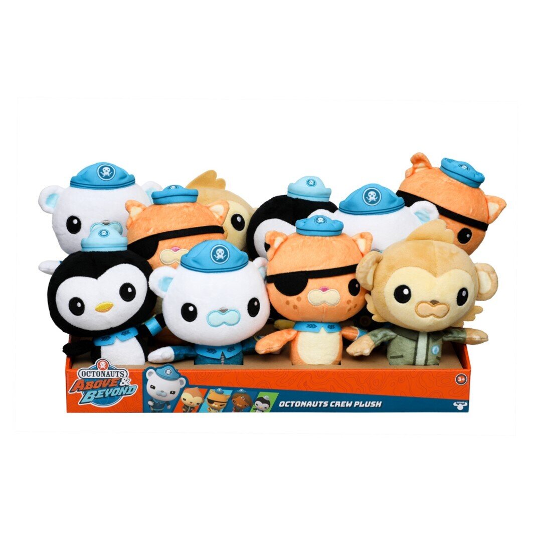 TOY OCTONAUTS S1 BASIC PLUSH ASST CDU PK10