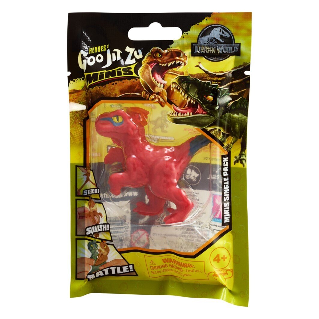TOY HEROES OF GOO JIT ZU S3 MINIS JURASSIC SINGLE PACK ASST