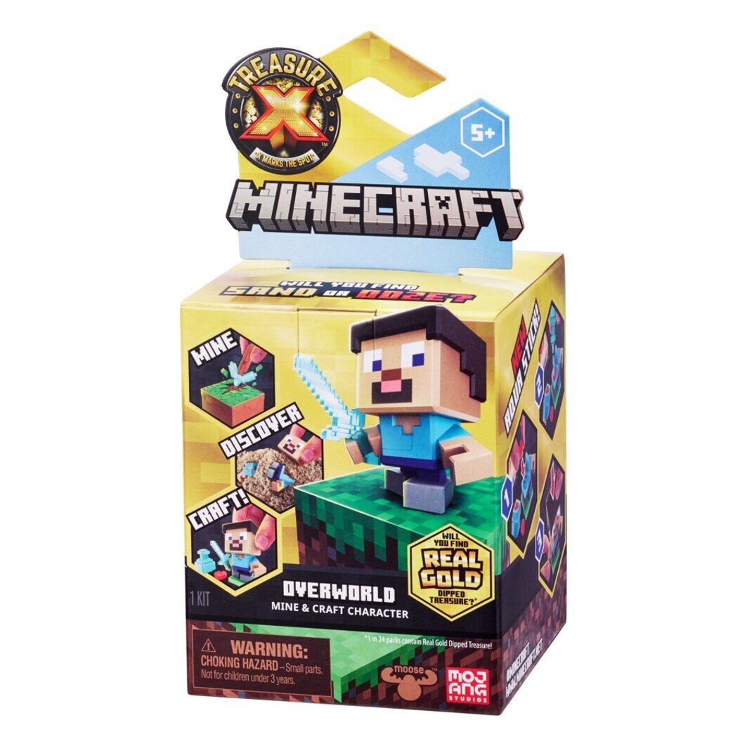 TOY TREASURE X S1 SINGLE MINECRAFT PACK ASST