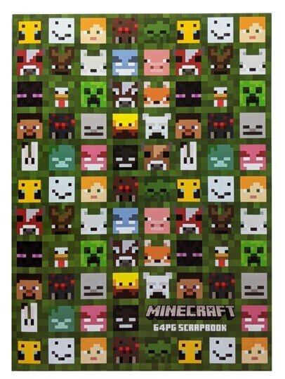 SCRAPBOOK MINECRAFT 64 PAGES