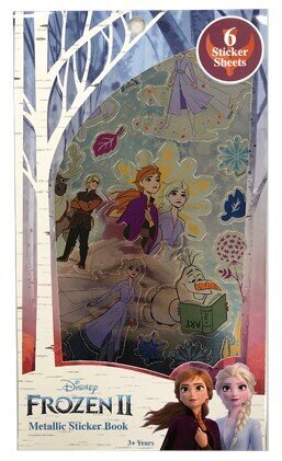 STICKERS FROZEN II METALLIC STICKER BOOK 6 PAGES