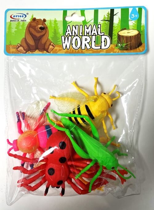 TOY BUGS IN A BAG