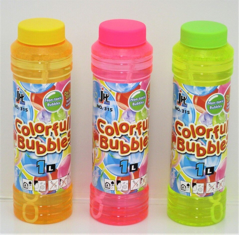 TOY BUBBLE MIX GIANT 1L BOTTLE AND WAND