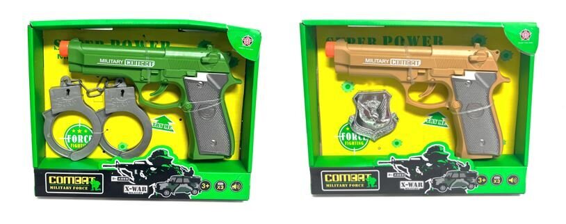 TOY PISTOL MILITARY COMBAT