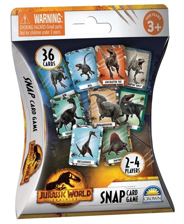 CARD GAME JURASSIC WORLD SNAP