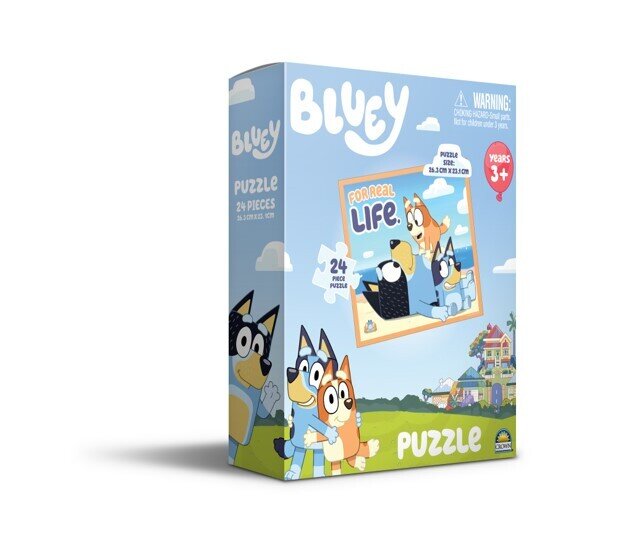 JIGSAW PUZZLE BLUEY BOXED 24PCE 2 ASST