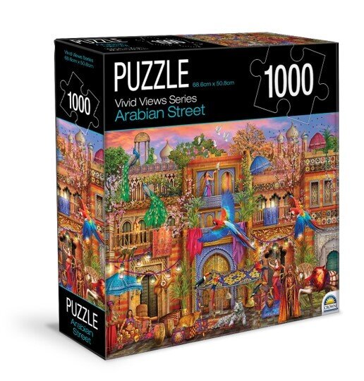 JIGSAW PUZZLE CROWN 1000PCE VIVID VIEWS SERIES 1 3 ASST