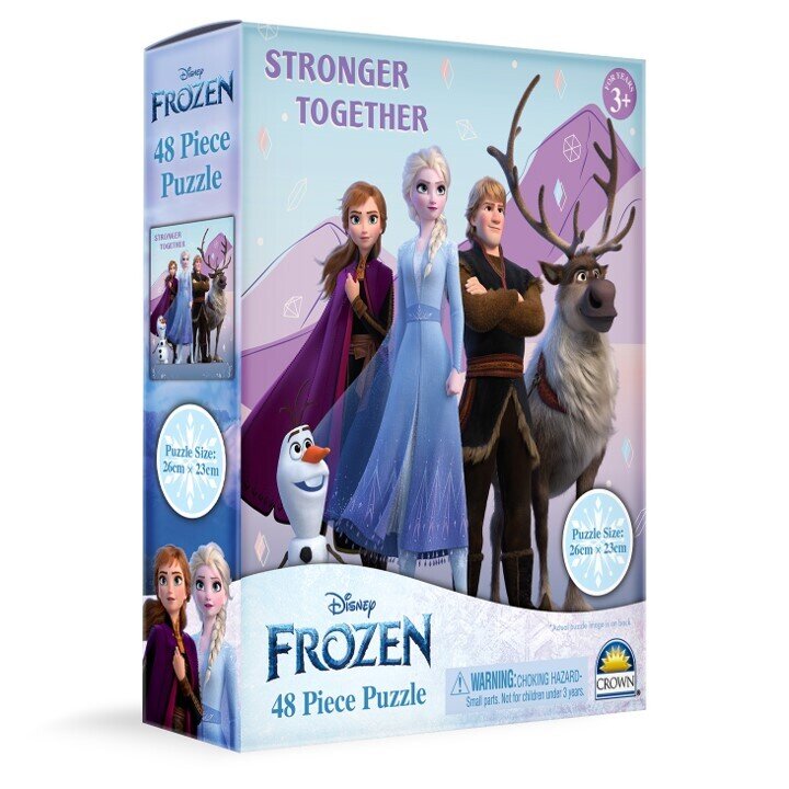JIGSAW PUZZLE FROZEN EVERGREEN 48PCE 2 ASST