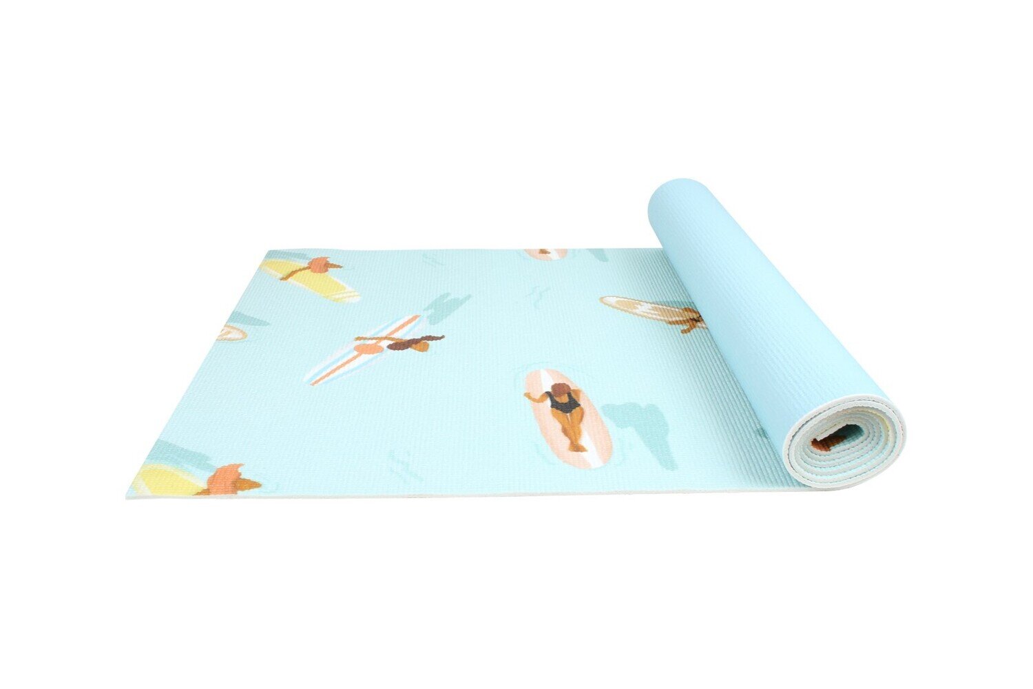 YOGA MATS GOODVIBES 173X61CM 4MM THICKNESS SUNDAY SURF