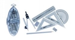 MATHS SET HELIX COOL CURVES 9 PCE