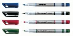PEN STABILO CUSHION TIP SENSOR 189 RED