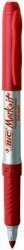 MARKER BIC MARK-IT PERM FINE RED