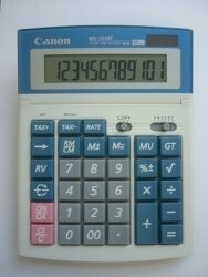 CALCULATOR CANON Ws1210t/ws1210hi III D/TOP D/POWER