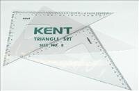 SET SQUARE KENT NO.8 SET 2 160MM/230MM
