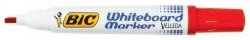 MARKER WHITEBOARD BIC CHISEL RED