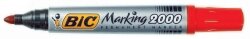 MARKER BIC MARKING 2000 PERMANENT 1.7MM BULLET TIP RED