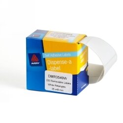 LABEL AVERY DISP 35X49 WHITE DMR3549W