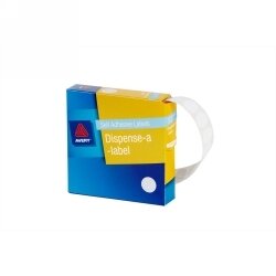 LABEL AVERY DISP 14MM WHITE DOT DMC14C