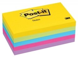 NOTES POST-IT 73X123MM 655-5UC JAIPUR ASST PK5