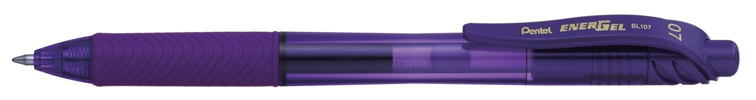 SP- PEN PENTEL ENERGEL-X BL107 GEL ROLLER RT0.7MM VIOLET