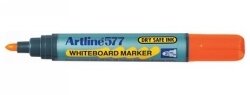MARKER WHITEBOARD ARTLINE 577 2MM BULLET NIB ORANGE