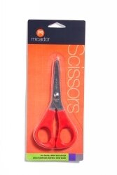 SCISSORS MICADOR #345 130MM RED HANDLE