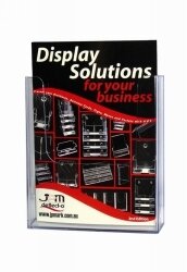 BROCHURE HOLDER DEFLECT-O A4 WALL MOUNT