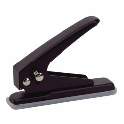 REXEL 1 HOLE PUNCH 19 SHEET CAP BLACK