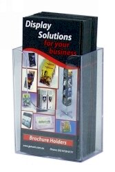 SP- DEFLECT-O BROCHURE HOLDER EXTRA CAP DL WALL MOUNT 39123