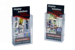 DEFLECT-O BROCHURE HOLDER DL LINKING WALL MOUNT 39512