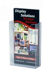 DEFLECT-O BROCHURE HOLDER DL WALL MOUNT 39612