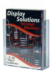 BROCHURE HOLDER DEFLECTO A4 EXTRA CAP WALL MOUNT 39103