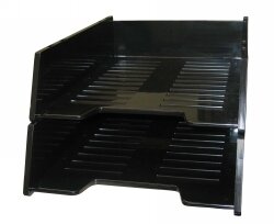 DOCUMENT TRAY ITALPLAST MULTIFIT BLACK