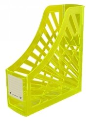MAGAZINE STAND ITALPLAST NEON YELLOW
