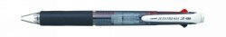 PEN UNI RB JETSTREAM SXE RETRACTABLE 3 COLOURS 0.7MM BLACK BARREL
