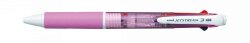 PEN UNI RB JETSTREAM SXE RETRACTABLE 3 COLOURS 0.7MM PINK BARREL