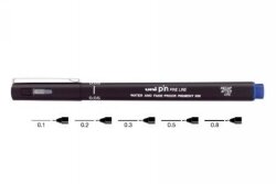 PEN DRAWING UNI PIN 200 FINE LINE 0.4MM BLACK
