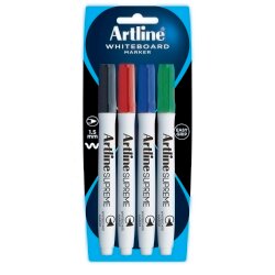 MARKER WHITEBOARD ARTLINE SUPREME ASST 4PK