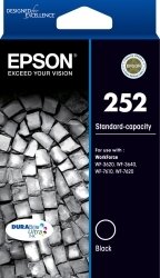 INKJET CART EPSON T252192 252 STANDARD CAP DURABRITE ULTRA BLACK